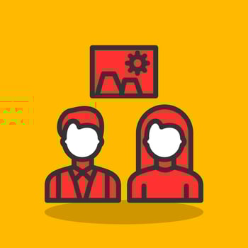 Visitor Vector Icon Design