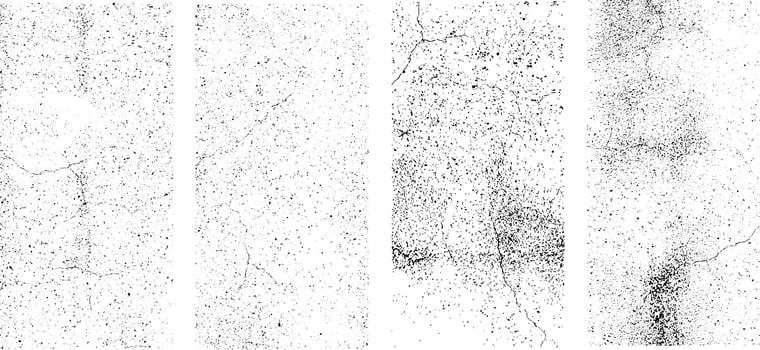 Dirty Grunge Textures Vector