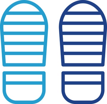 Footsteps Vector Icon Design