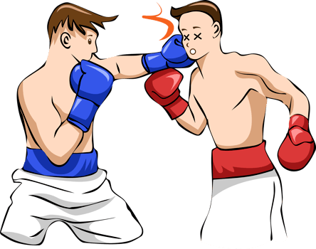 Boxing png graphic clipart design