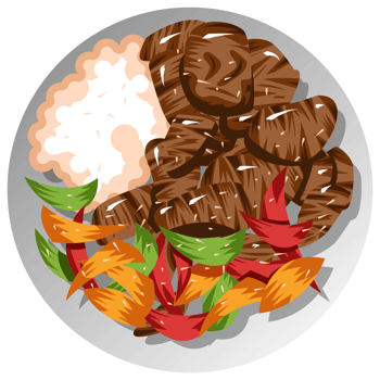 Bulgogi png graphic clipart design