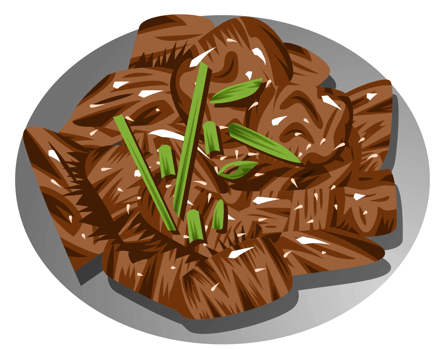 Bulgogi png graphic clipart design