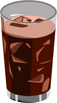 iced americano png graphic clipart design