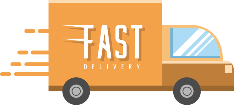 Delivery service png graphic clipart design