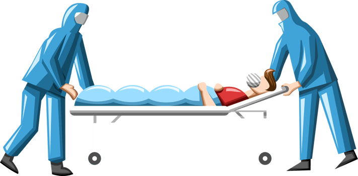 Doctor and patient png graphic clipart design