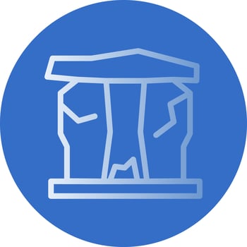 Stonehenge Vector Icon Design