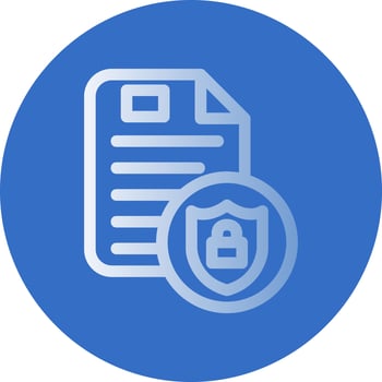 Privacy Policy Vector Icon Design