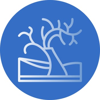 Desert Vector Icon Design
