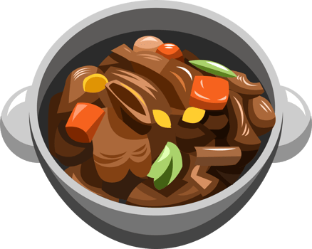 Galbi jjim png graphic clipart design