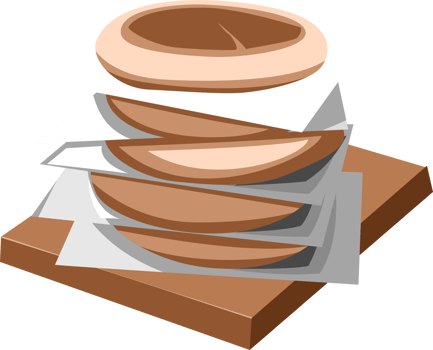 Hotteok png graphic clipart design
