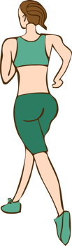 Runner png graphic clipart design