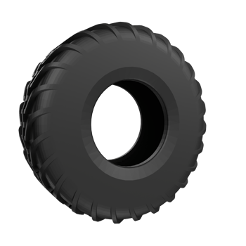 Car tire isolated on transparent background png