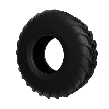 Car tire isolated on transparent background png