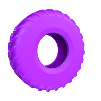 Car tire isolated on transparent background png