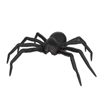 illustration of a spider isolated on transparent png