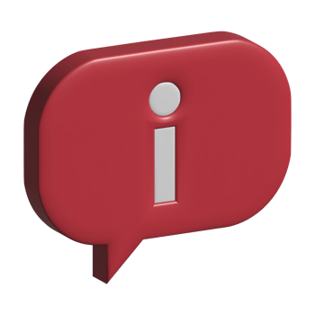 3d icon of chat info png