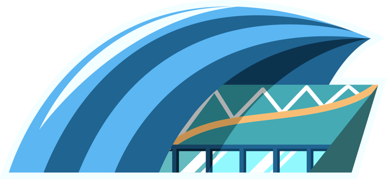 Shopping mall png graphic clipart design