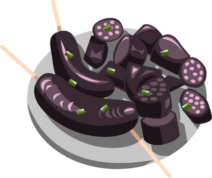 Soondae png graphic clipart design