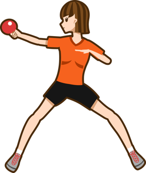 Table tennis player png graphic clipart design