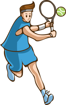 Tennis png graphic clipart design