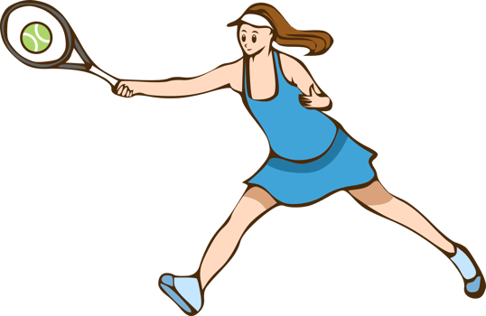Tennis player png graphic clipart design