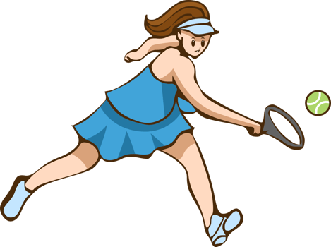 Tennis player png graphic clipart design
