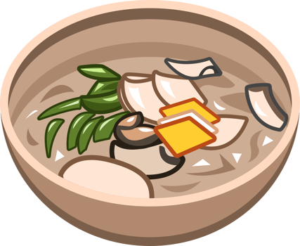 Tteokguk png graphic clipart design