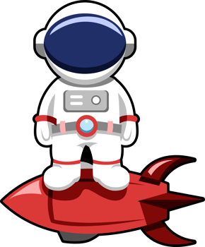 Astronaut png graphic clipart design