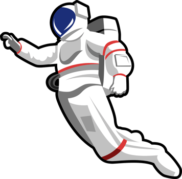 Astronaut png graphic clipart design