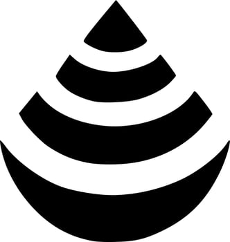 black and white of icon shape vector