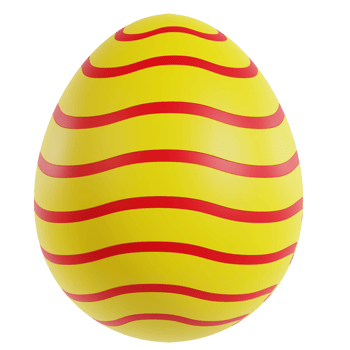 3D Easter Egg png