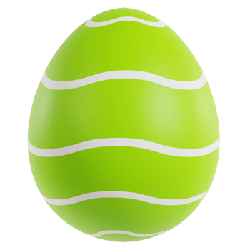 3D Easter Egg png