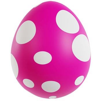 3D Easter Egg png