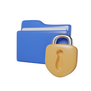 Data protection internet data base icon 3d rendering. png