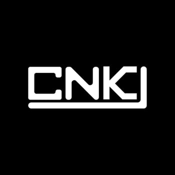 CNK letter logo creative design with vector graphic, CNK simple and modern logo.