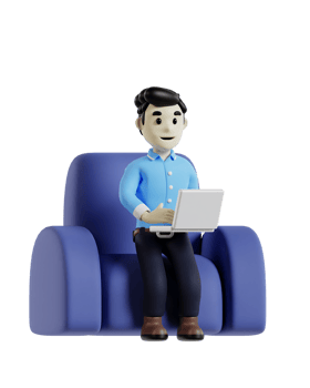 Male Employee 3D Model Icon png