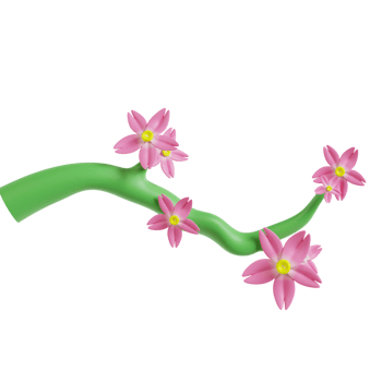 3D Sakura Tree png