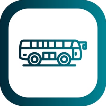 Bus Vector Icon Design