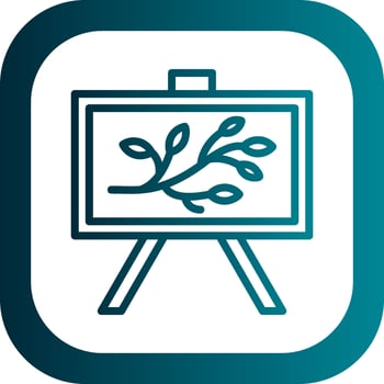 Abstract Art Vector Icon Design