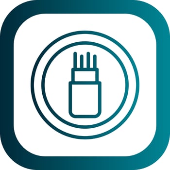 Optics Vector Icon Design