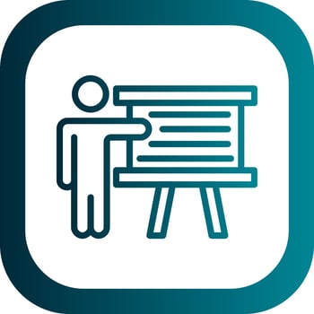 Training Vector Icon Design