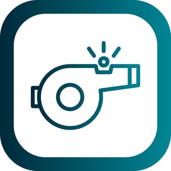 Whistle Vector Icon Design