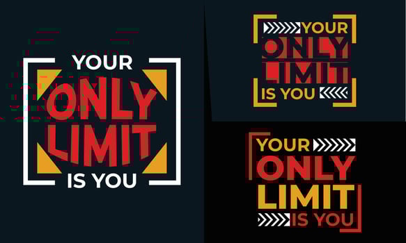 best typography t shirt design for gym and fitness inspiration. vector