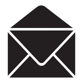 email and mail icon black png