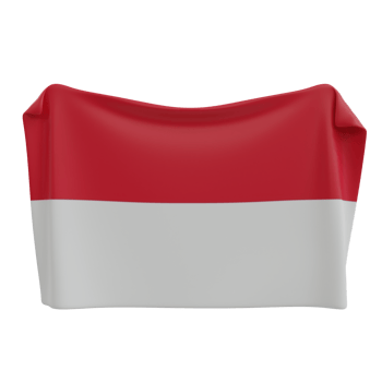 3D Flag Hanging png