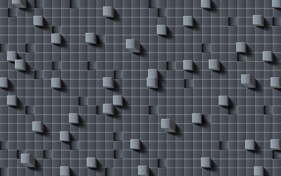 3D Cube design element background, Vector Illustration