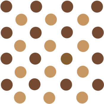 brown Coco Chocolate Late White polka dot color pattern background png