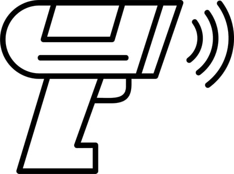 Barcode Scanner Vector Icon