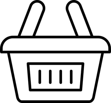 Shopping Basket Vector Icon