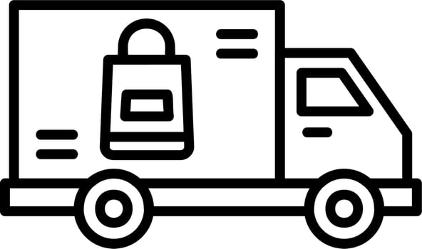 Delivery Truck Vector Icon